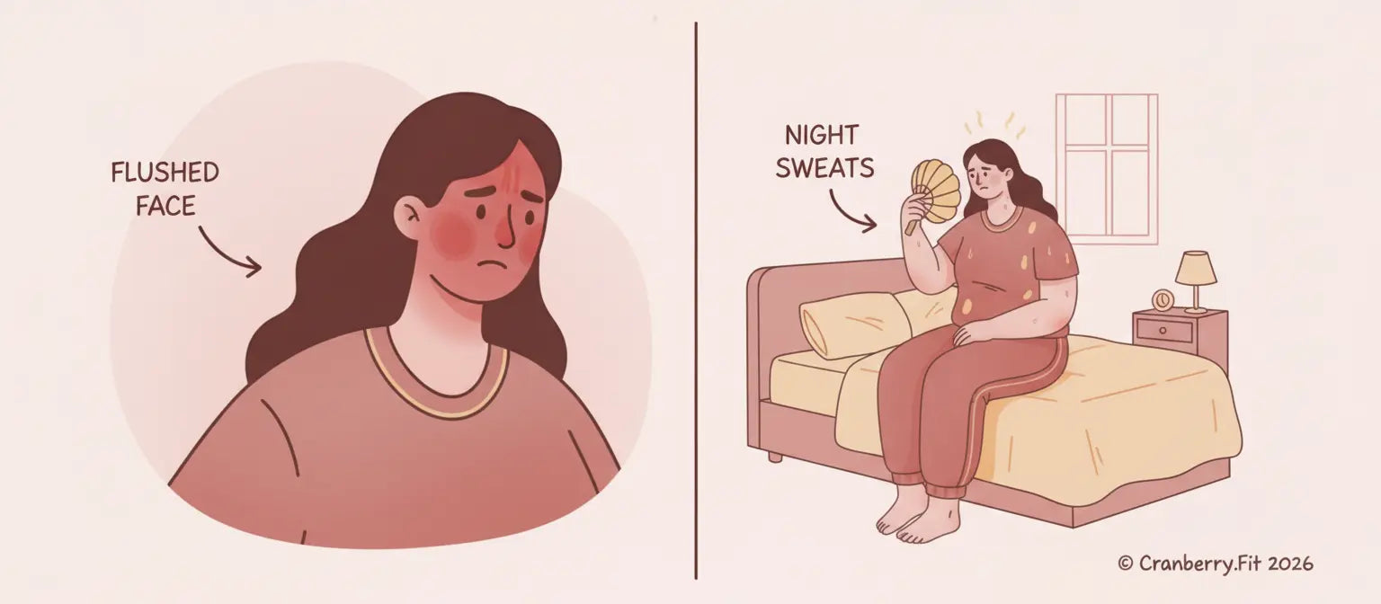 PMS Hot Flashes and Night Sweats: What’s Happening