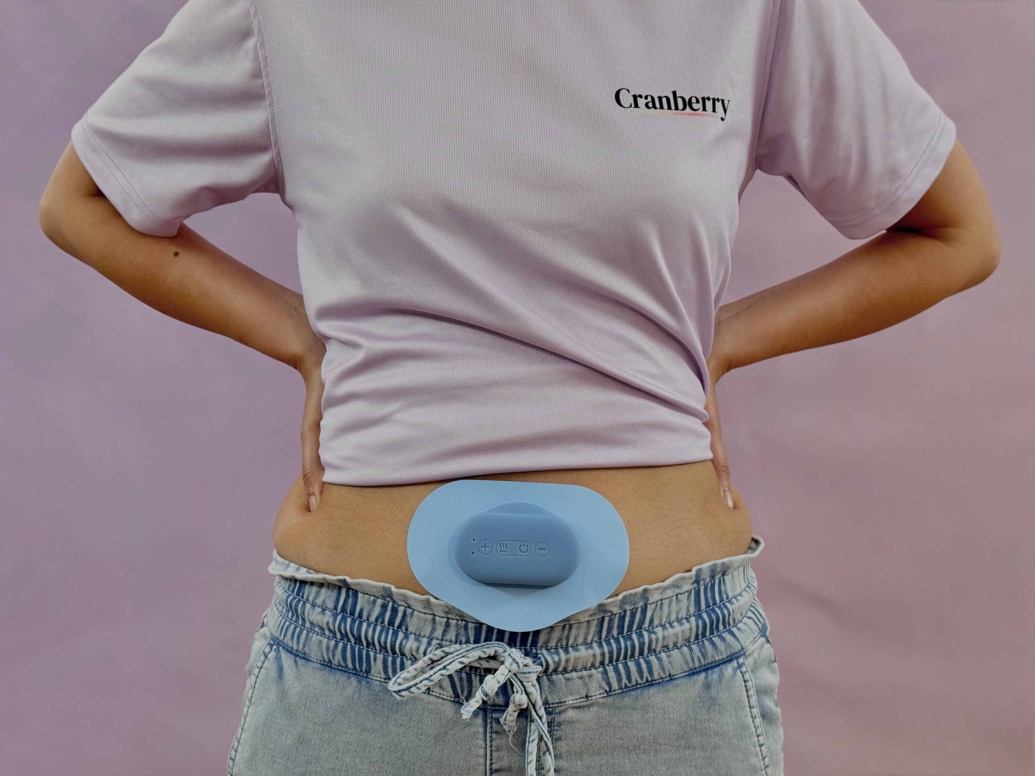 TENS + Heat Device - Drug-free period pain relief