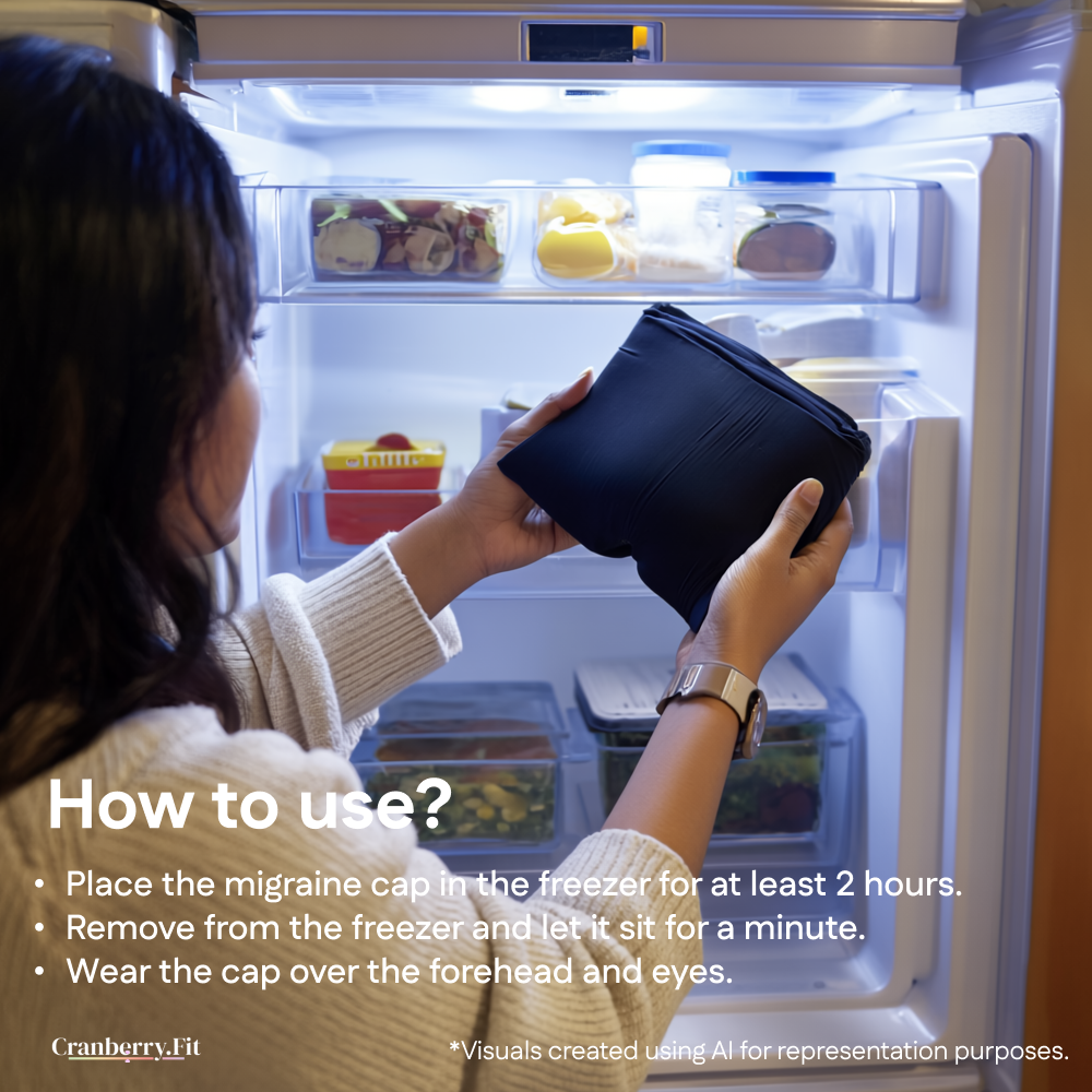 Cooling Cap Device - Drug-free migraine relief