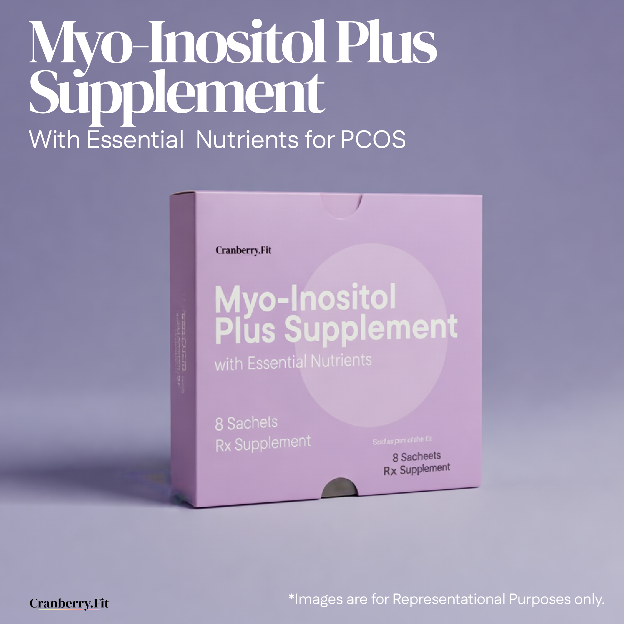 Myo-inositol(1000mg) and Essential nutrients - 90 Capsules