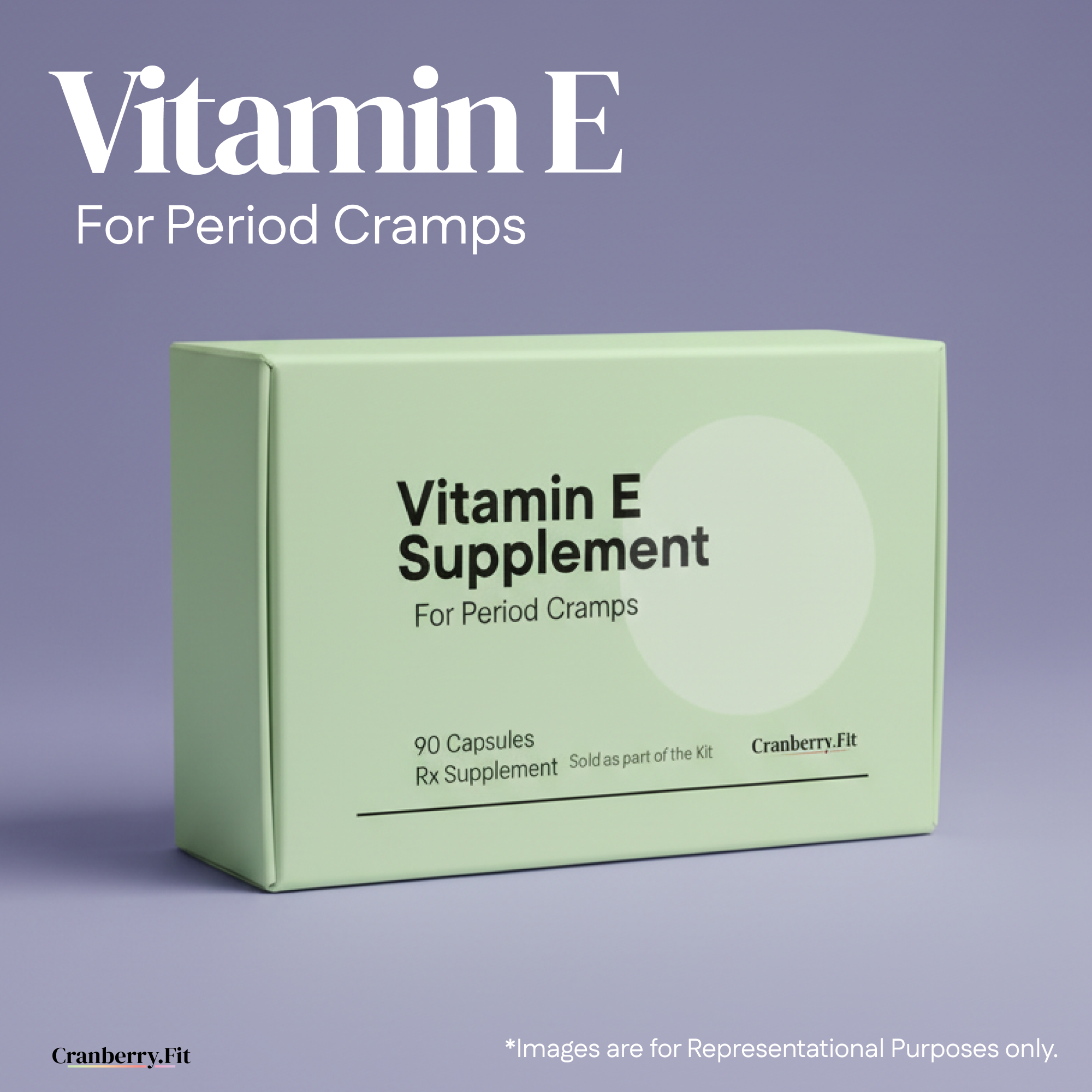 Vitamin E (400mg) - 90 Capsules